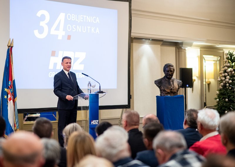 Gordan Jandroković na proslavi 34. obljetnice osnivanja HDZ-a
