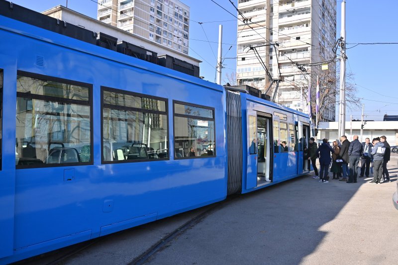 Novi tramvaj u Zagrebu