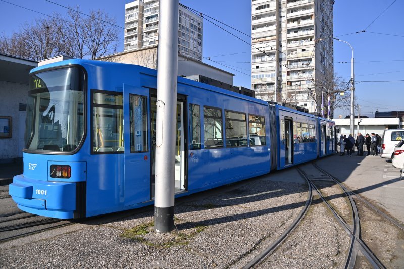 Novi tramvaj u Zagrebu