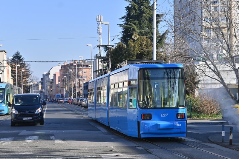 Novi tramvaj u Zagrebu