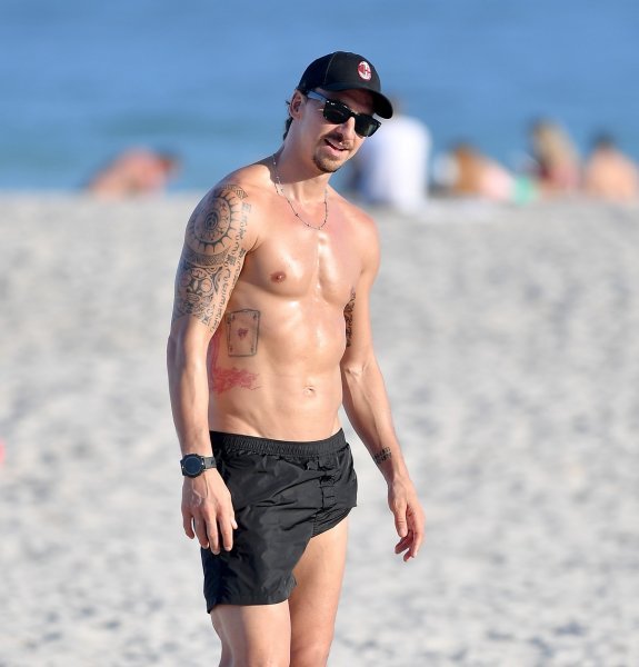 Zlatan Ibrahimović na plaži u Miamiju