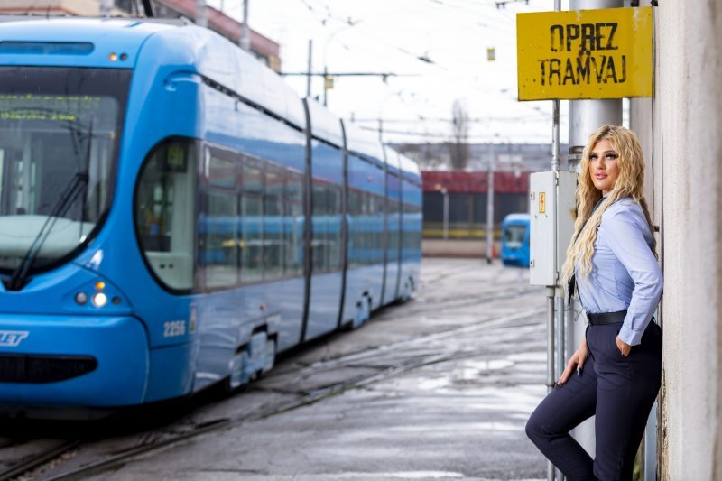 Vozačica tramvaja Iva Pandžić