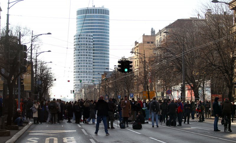 Studenti počeli 24-satnu blokadu u Beogradu