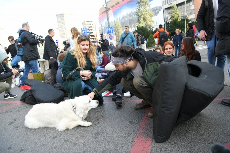 Studenti počeli 24-satnu blokadu u Beogradu