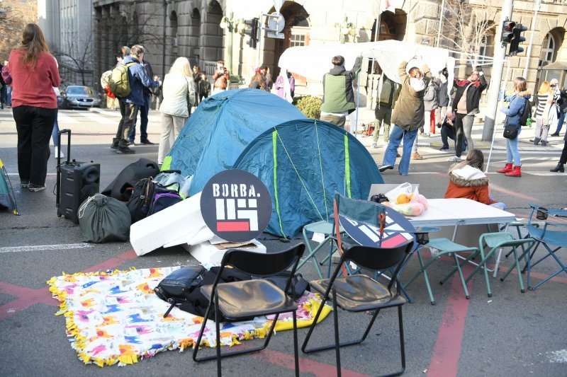 Studenti počeli 24-satnu blokadu u Beogradu