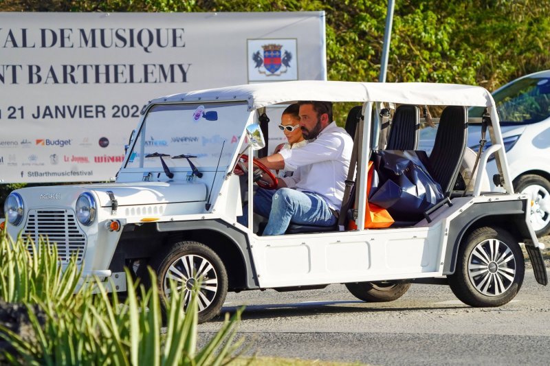 Jennifer Lopez i Ben Affleck na St. Bartsu