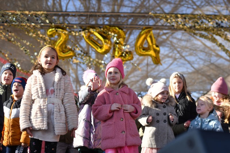 Doček dječje Nove godine u Čakovcu