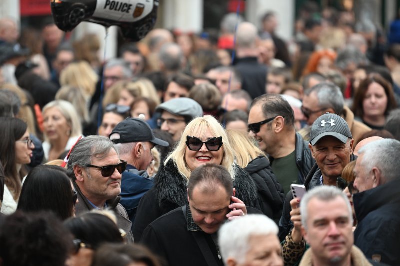 Rani doček Nove godine na splitskog Pjaci