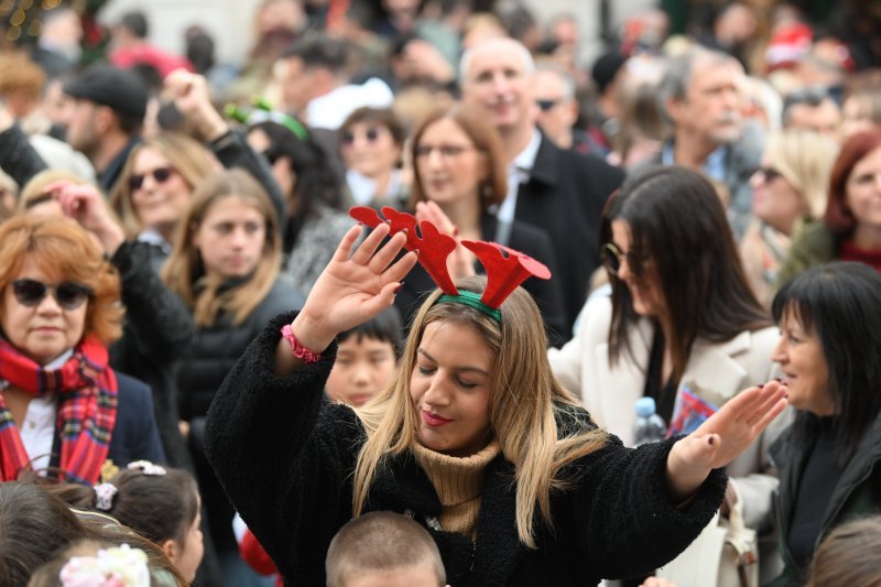 Rani doček Nove godine na splitskog Pjaci