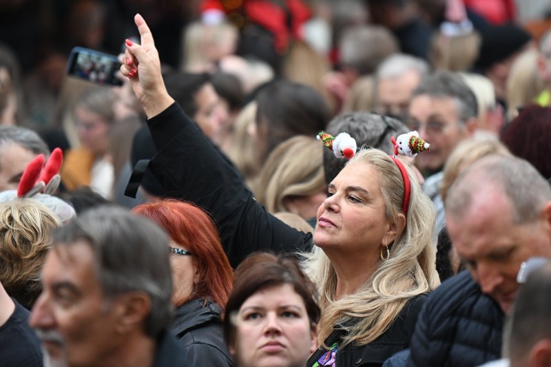 Rani doček Nove godine na splitskog Pjaci