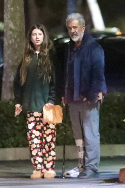 Mel Gibson s najmlađom kćerkom Lucijom