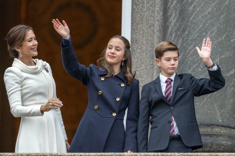 Princeza Josephine na krunidbi kralja Frederika