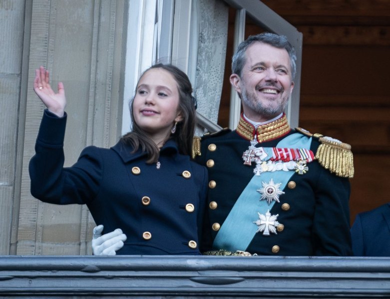 Princeza Josephine na krunidbi kralja Frederika