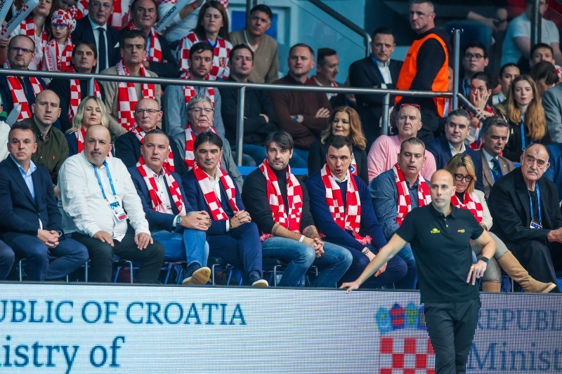 Marijan Kustić, Zlatko Dalić, Vedran Ćorluka i Mario Mandžukić