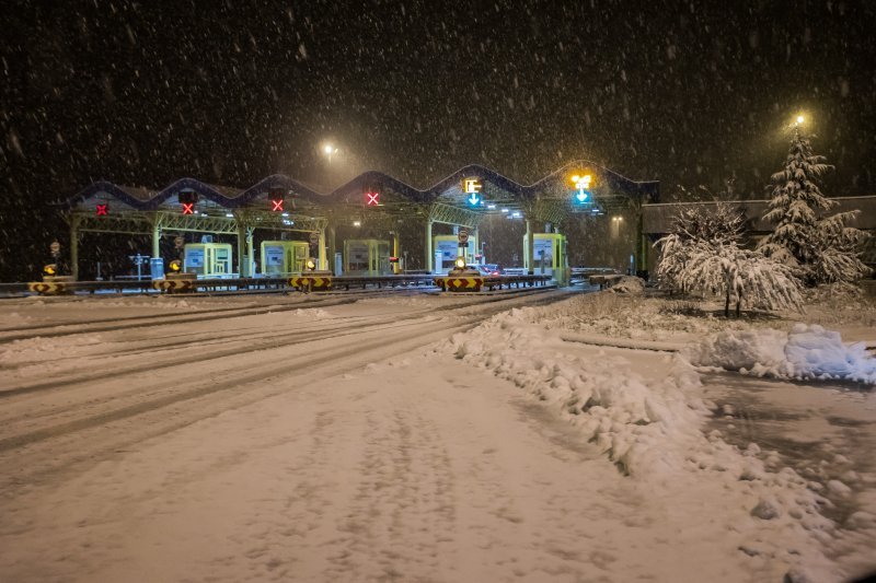 Snijeg u Dalmatinskoj zagori