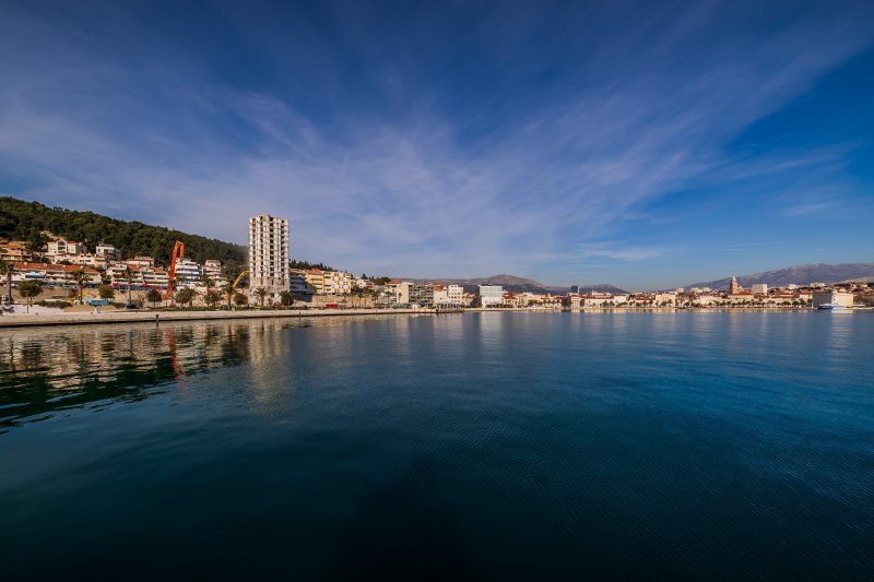 Nastavak rušenja hotela Marjan u Splitu