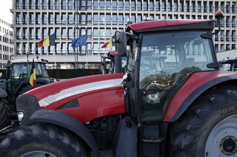 Prosvjedi poljoprivrednika ispred EU parlamenta