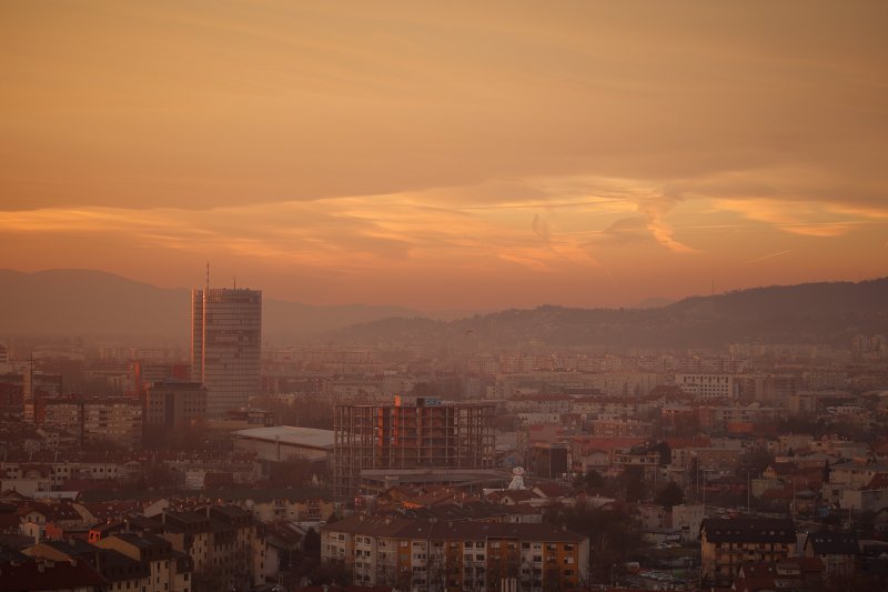 Zagreb zagađen smogom