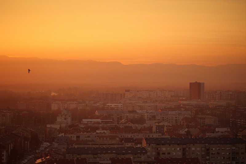 Zagreb zagađen smogom