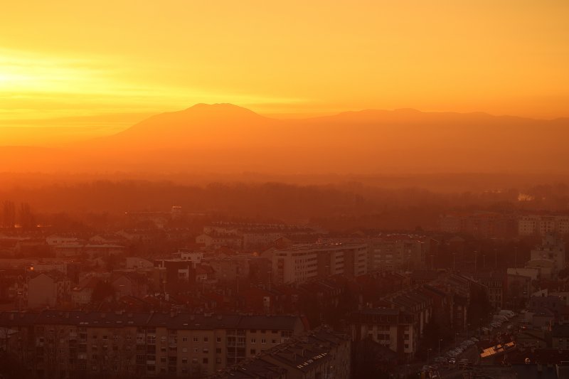 Zagreb zagađen smogom