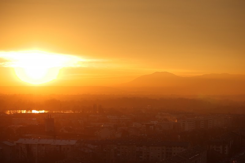 Zagreb zagađen smogom