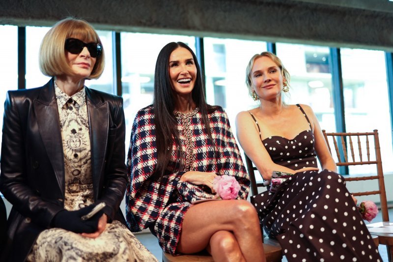 Anna Wintour, Demi Moore i Diane Kruger