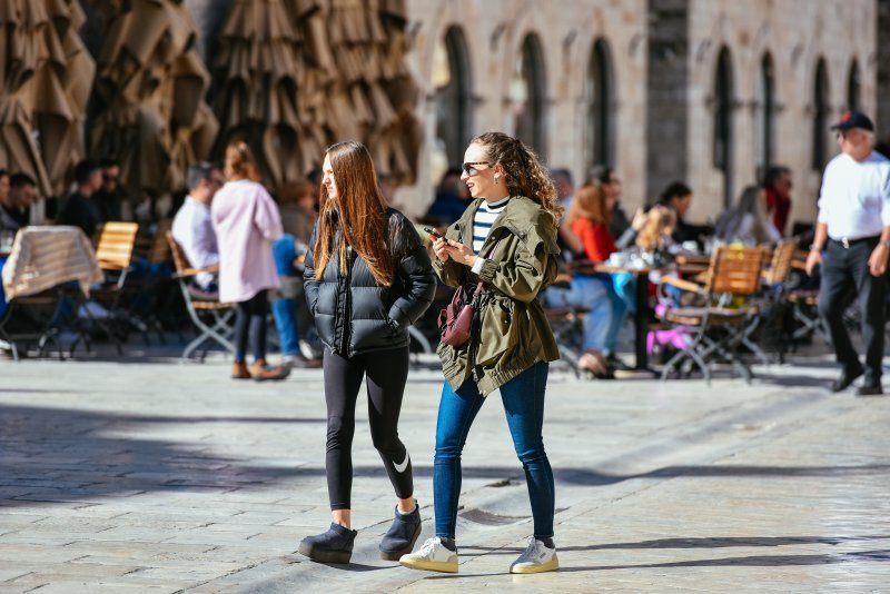 Nedjeljna špica na Stradunu