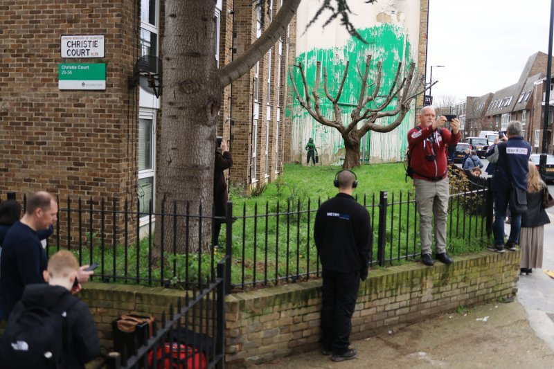 Novi Banksyjev mural u Londonu