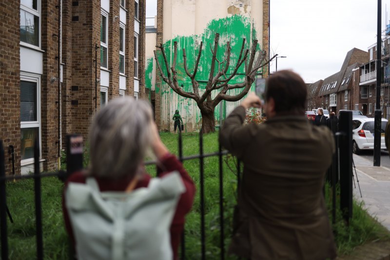 Novi Banksyjev mural u Londonu