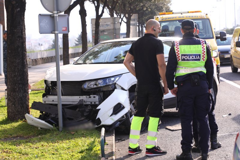 Prometna nesreća u Ulici Domovinskog rata u Splitu