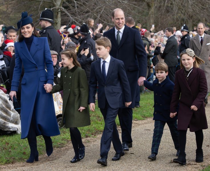 Kate Middleton s princem Williamom i djecom