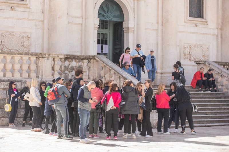 Turisti u Dubrovniku