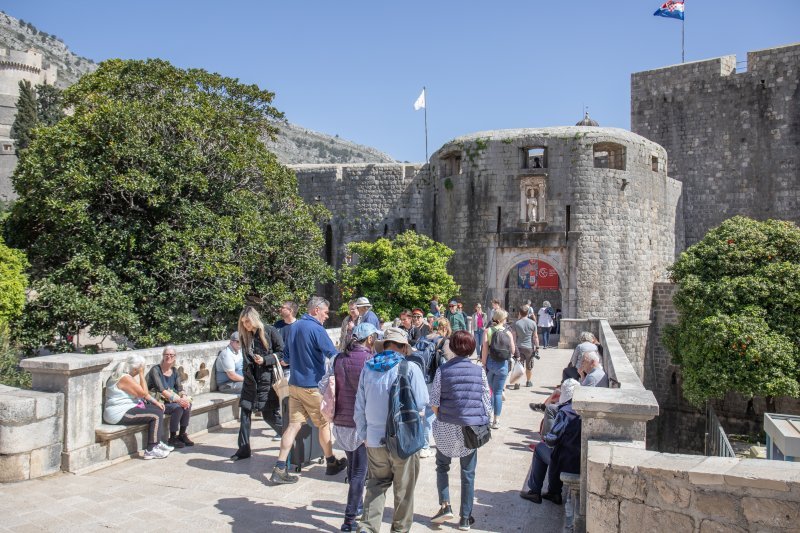 Turisti u Dubrovniku