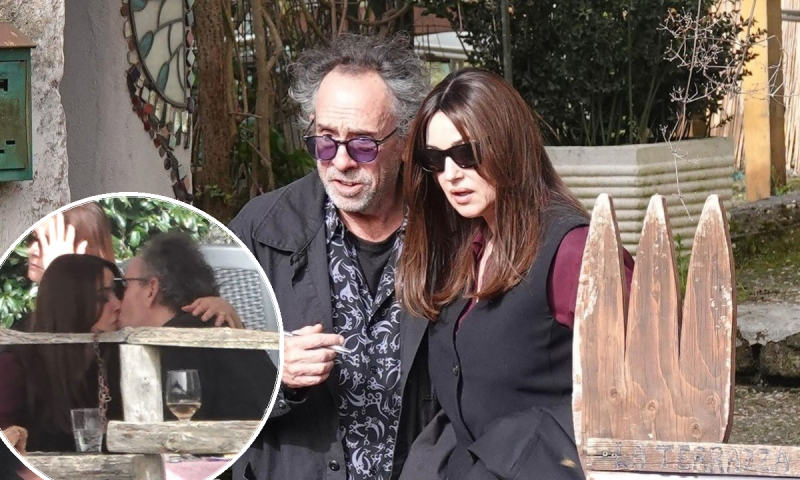 Monica Bellcci i Tim Burton