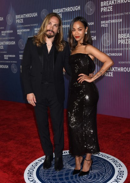 Marco Perego i Zoe Saldana