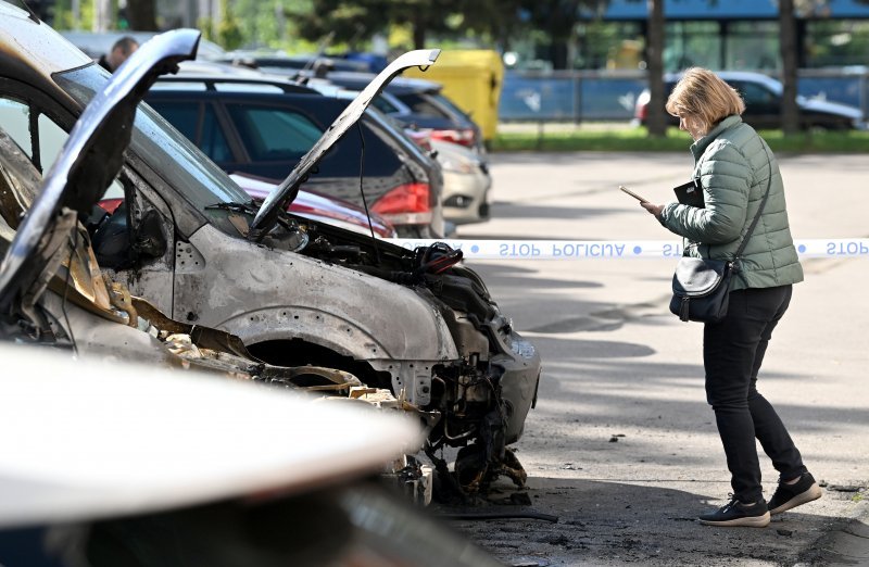 Izgorjeli automobil