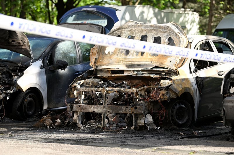 Izgorjeli automobil