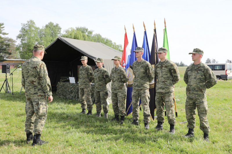 Obuka ročnika Hrvatske vojske