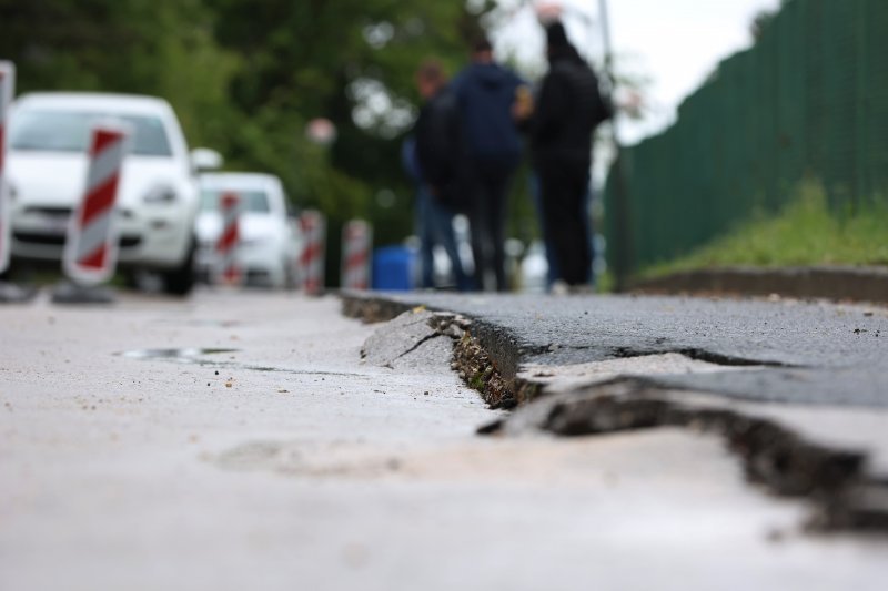 Ponovno se aktiviralo klizište na Pantovčaku