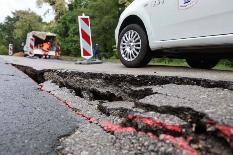 Ponovno se aktiviralo klizište na Pantovčaku