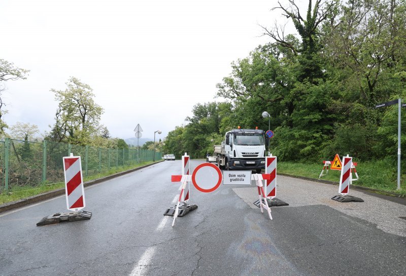 Ponovno se aktiviralo klizište na Pantovčaku