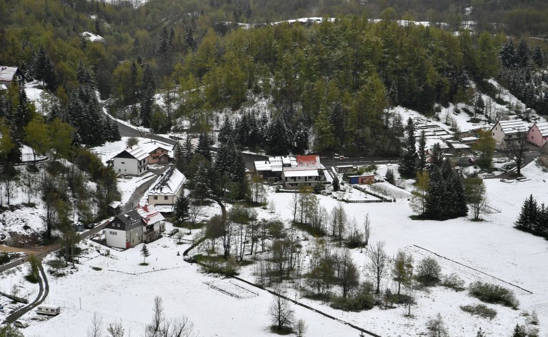 Gorski kotar zabijelio je snijeg