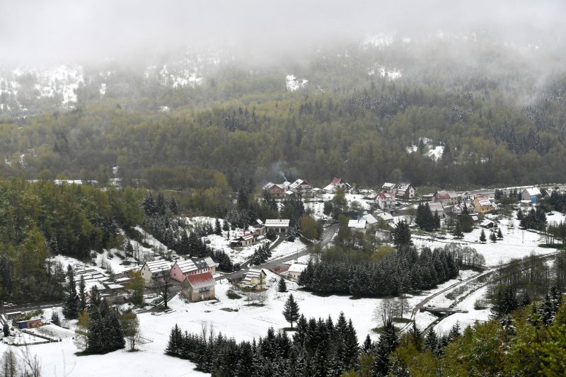 Gorski kotar zabijelio je snijeg