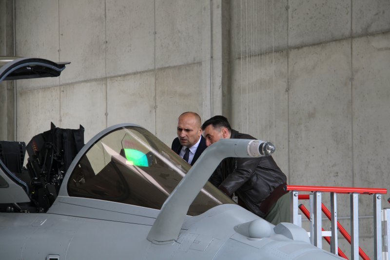 Ivan Anušić i Zvonimir Milatović na Rafaleu