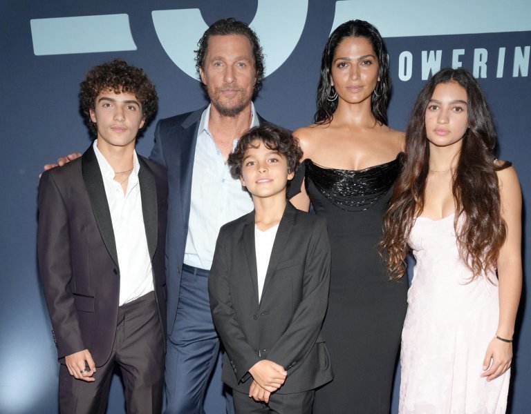 Matthew McConaughey i Camila Alves s djecom