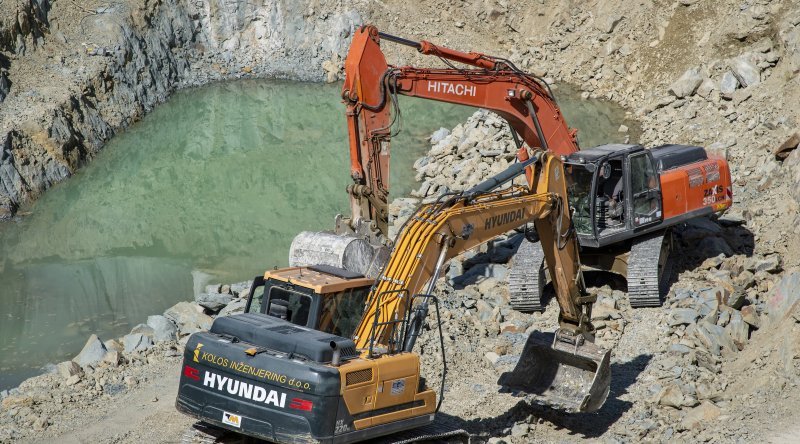 Otvorila se rupa ispod centralne splitske prometnice na gradilištu Small Malla