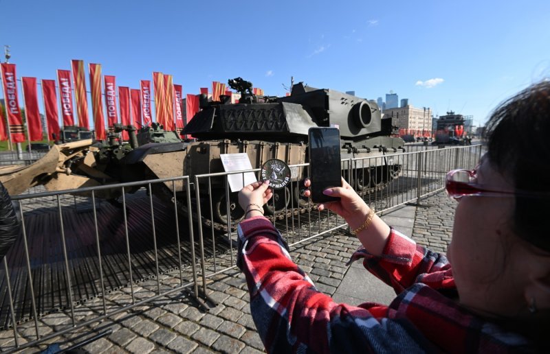 Zarobljena NATO tehnika u Moskvi