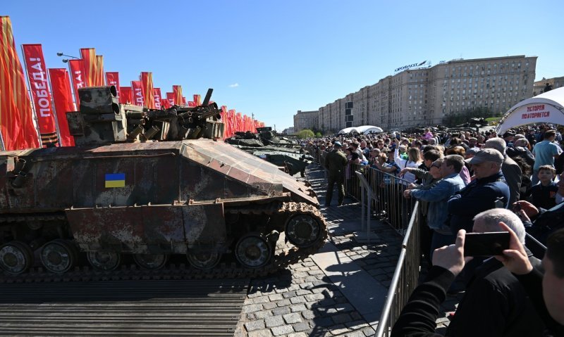 Zarobljena NATO tehnika u Moskvi