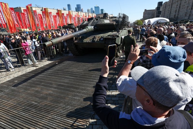 Zarobljena NATO tehnika u Moskvi