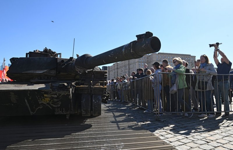 Zarobljena NATO tehnika u Moskvi